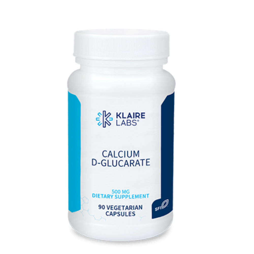 Klaire Labs - Calcium-D-Glucarate 500 mg 90 capsules