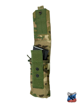 Подсумок SSO 1АК103 MOLLE с кнопками, липучкой и утяжкой. Мультикам