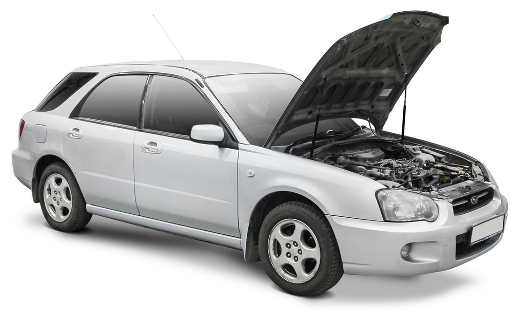 Газовые упоры капота АвтоУпор для Subaru Impreza II 2000-2007, 2 шт., USUIMP011