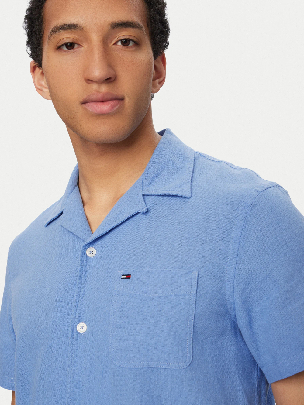 Рубашка мужская TOMMY JEANS TJM REG LINEN BLEND