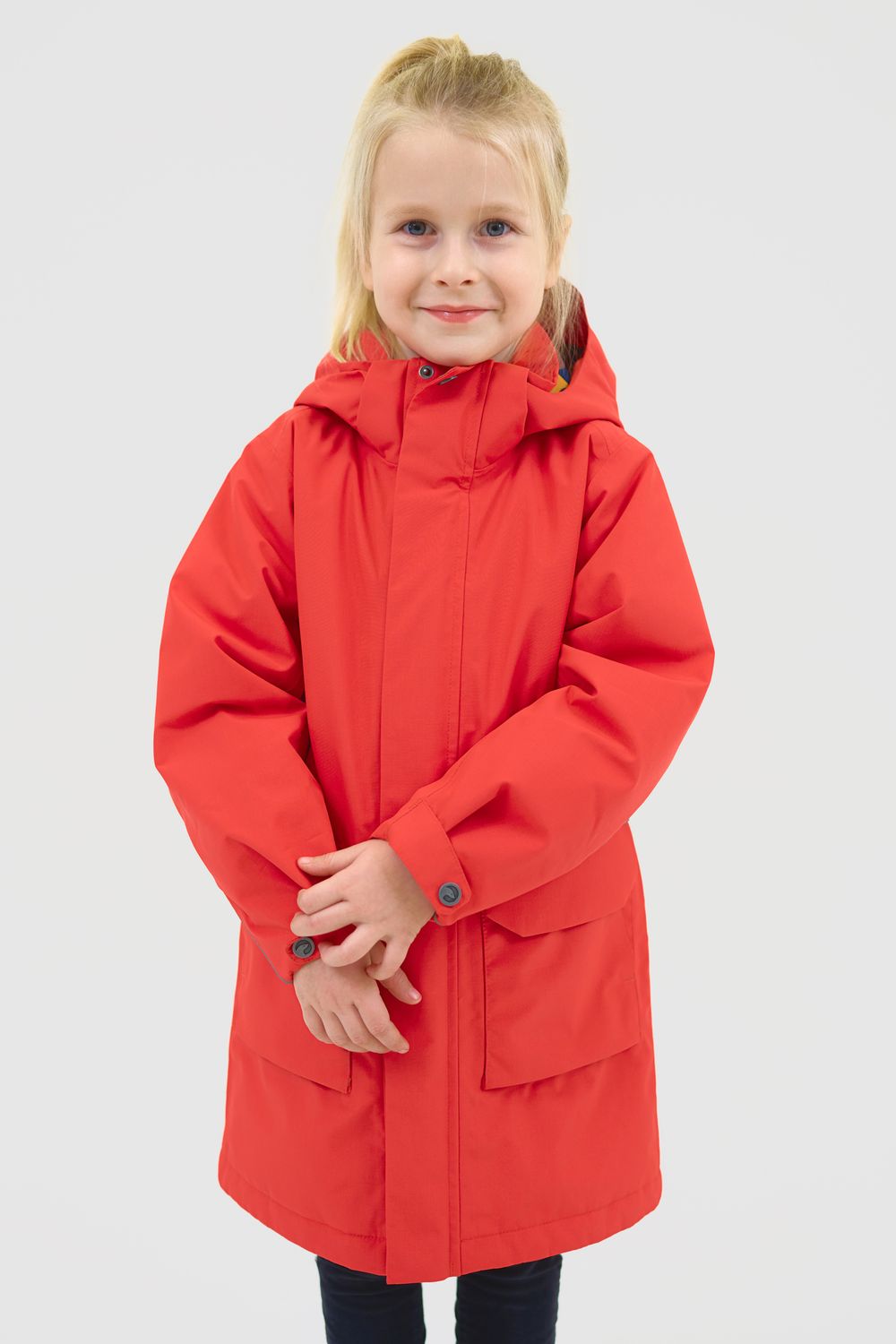 Куртка детская утепленная HANKA NORPPA карминно-красный