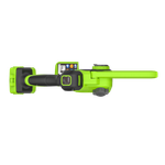 Цепная мини-пила аккумуляторная Greenworks CS2410A, 24V, 10см, бесщёточная, с автоматической смазкой цепи, c 1хАКБ 4Ач и ЗУ (CS2410AUB)