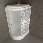 Душевая Кабина Коралл 120*80 В Правая