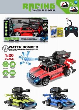 Машинка р\у, свет, стреляет водяными шариками