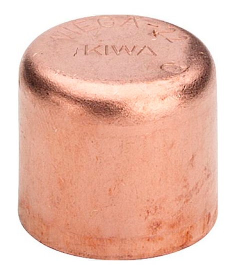 Viega заглушка медная 22 мм. (серия 95301 медные фитинги под пайку)