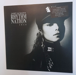 Винтажная виниловая пластинка LP Janet Jackson Rhythm Nation 1814 (Germany 1989)