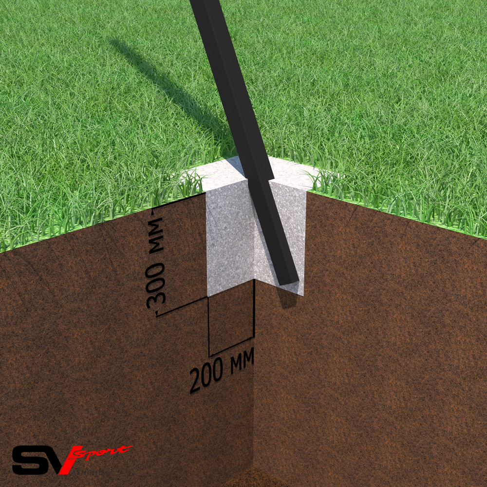 Уличные качели Sv Sport Maxi х 2 УК317.2В4 (6.0м/Гнездо Оксф. 100см 2шт/Со спинкой 2шт/Подвесы на втулке 4к)