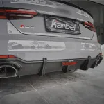 Карбоновый диффузор для AUDI RS5 B9 2017 - 2019 Ауди обвес