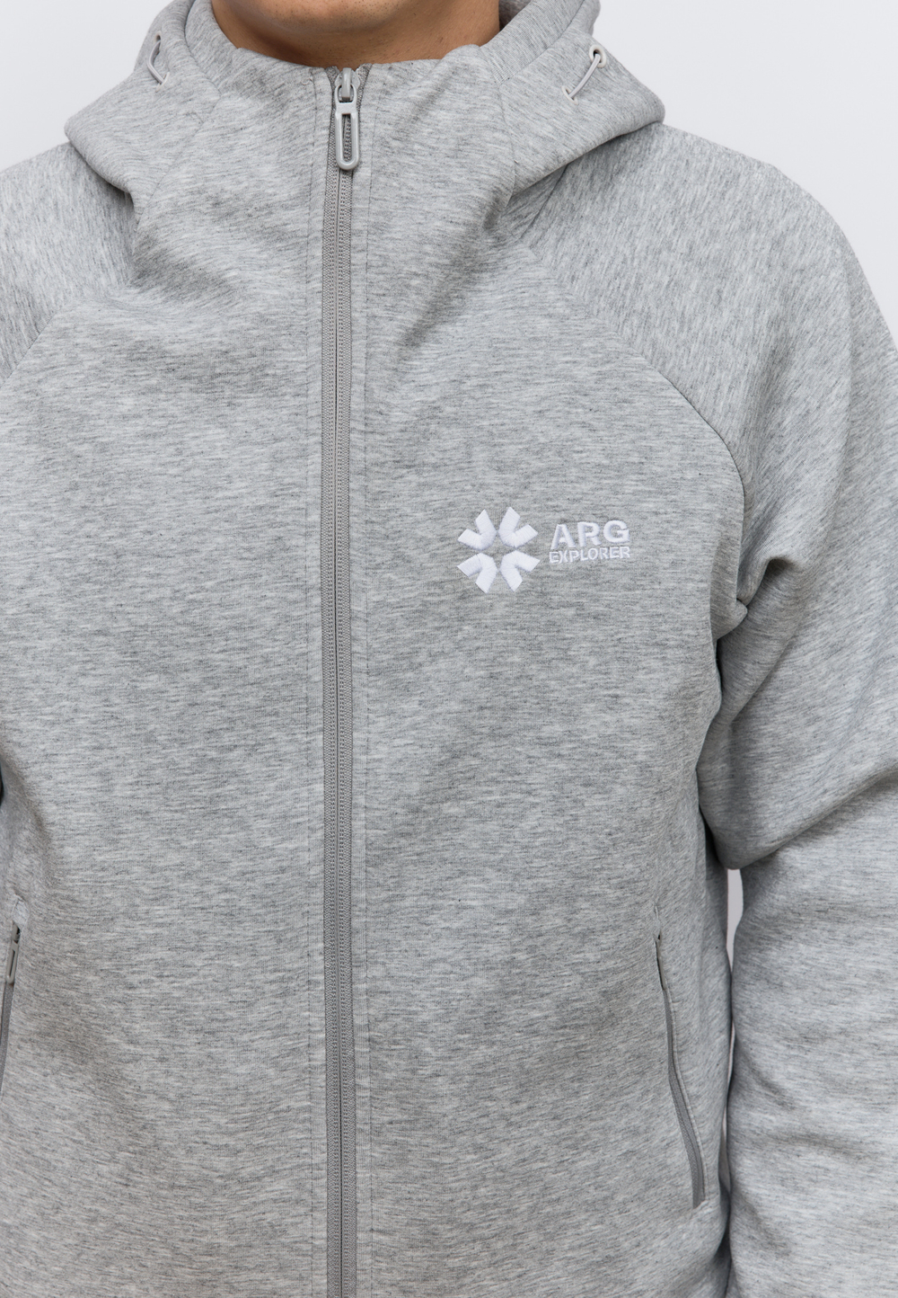Кофта на замке ARGYMAQ EXPLORER GREY