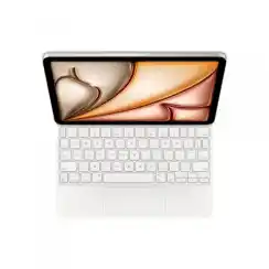 Чехол-клавиатура Apple Magic Keyboard совместимая с iPad Air 11" (2024-2025) (русская гравировка) white (белая)