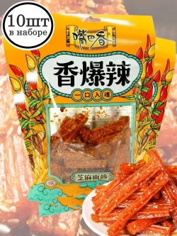 Латяо острые азиатские палочки с кунжутом 72 г * 10 шт