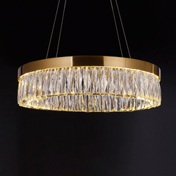 Люстра Cloyd TELEMAN C1 / Ø60 см - латунь (арт.10768)