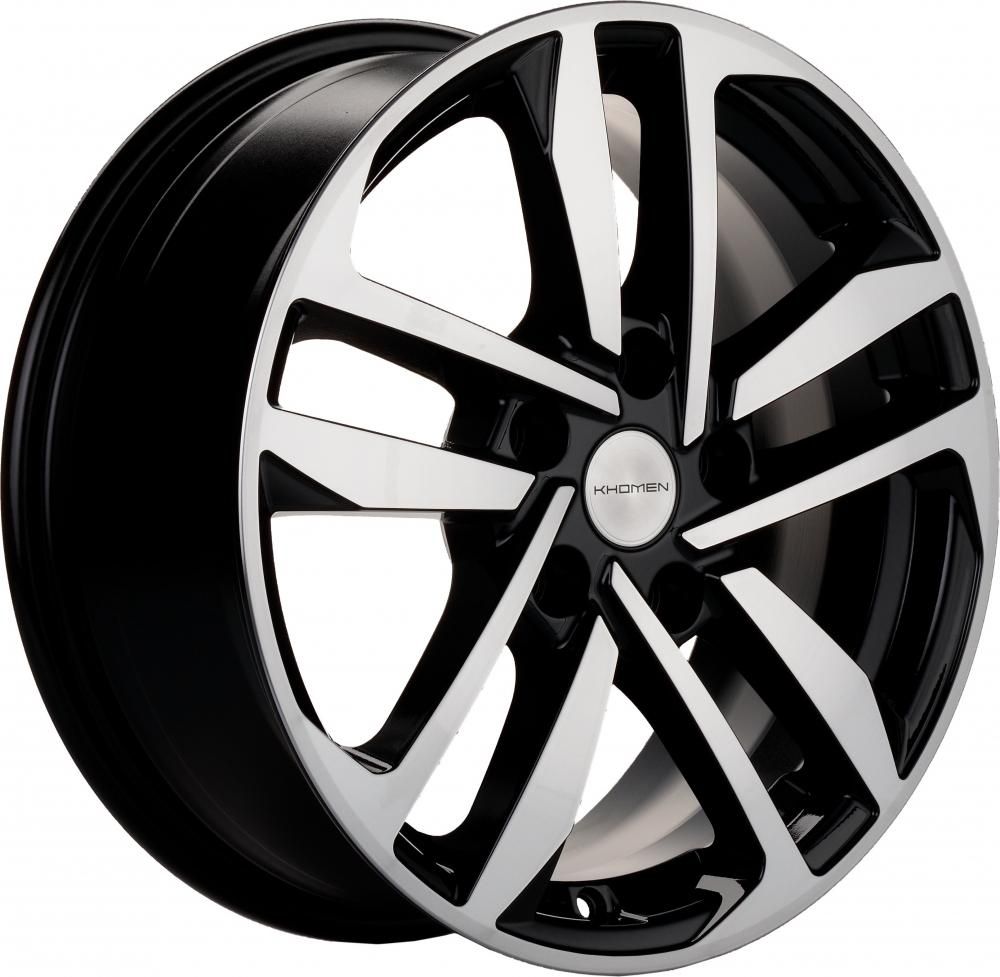 Khomen 1612 6.5x16 5x114.3 ET 45 Dia 60.1 (BFP)