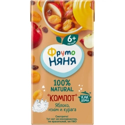 Компот "Фрутоняня" из сухофруктов, с 6 месяцев, 0,2 л