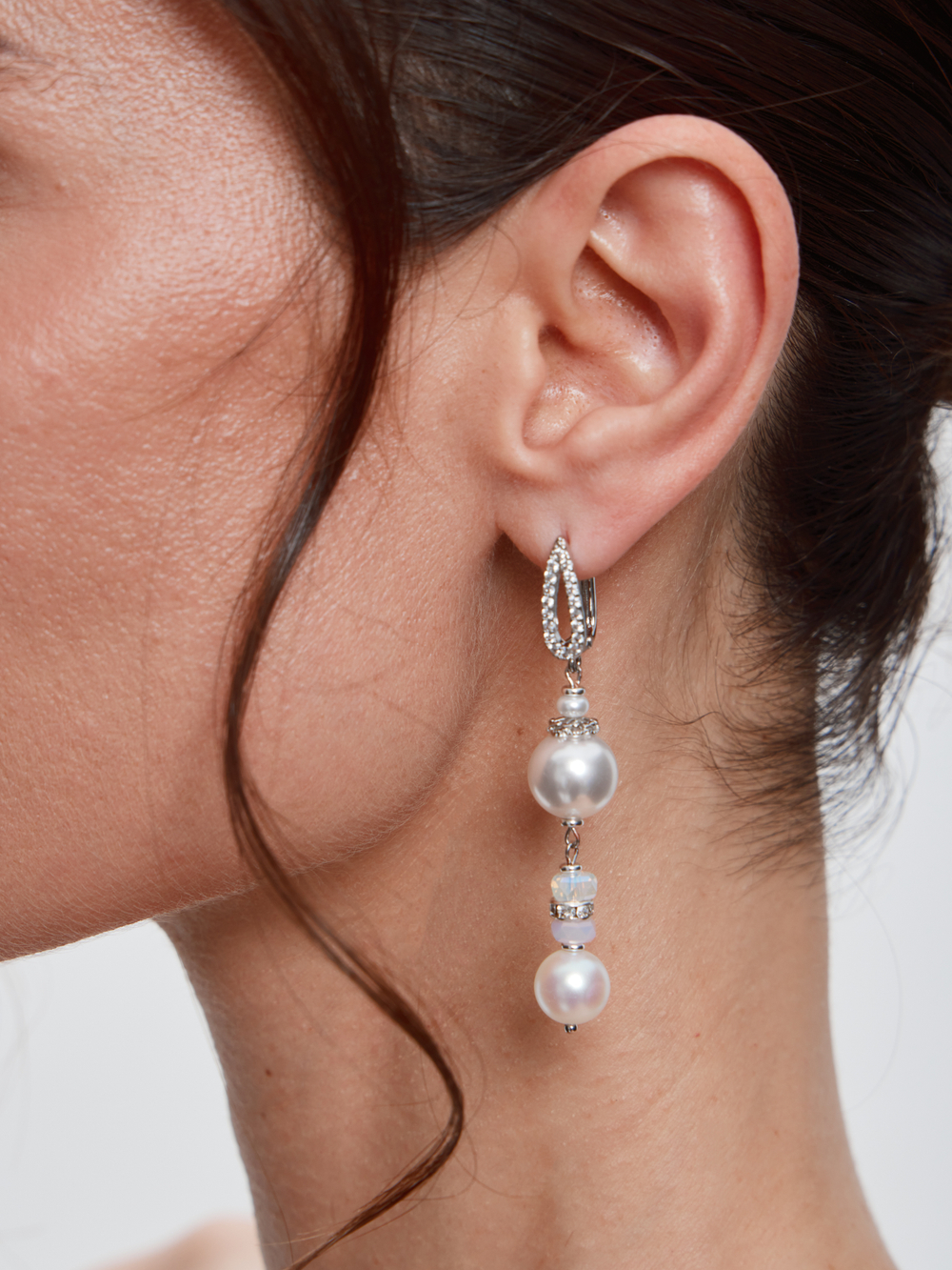 91004271 Серьги Selena Pearls