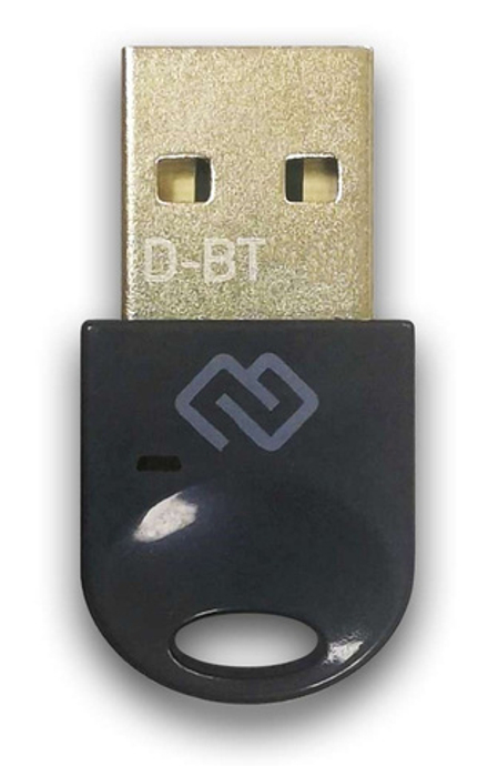 Адаптер USB Digma D-BT502 Bluetooth 5.0+EDR class 1.5 20м черный