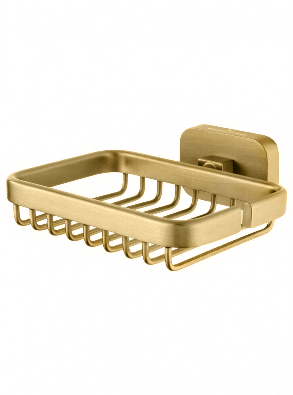 Мыльница с держателем WONZON & WOGHAND GRAFFITY, Брашированное золото (WW-9324-BG)