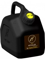 Канистра для ГСМ 5л черная премиум A1-02-06