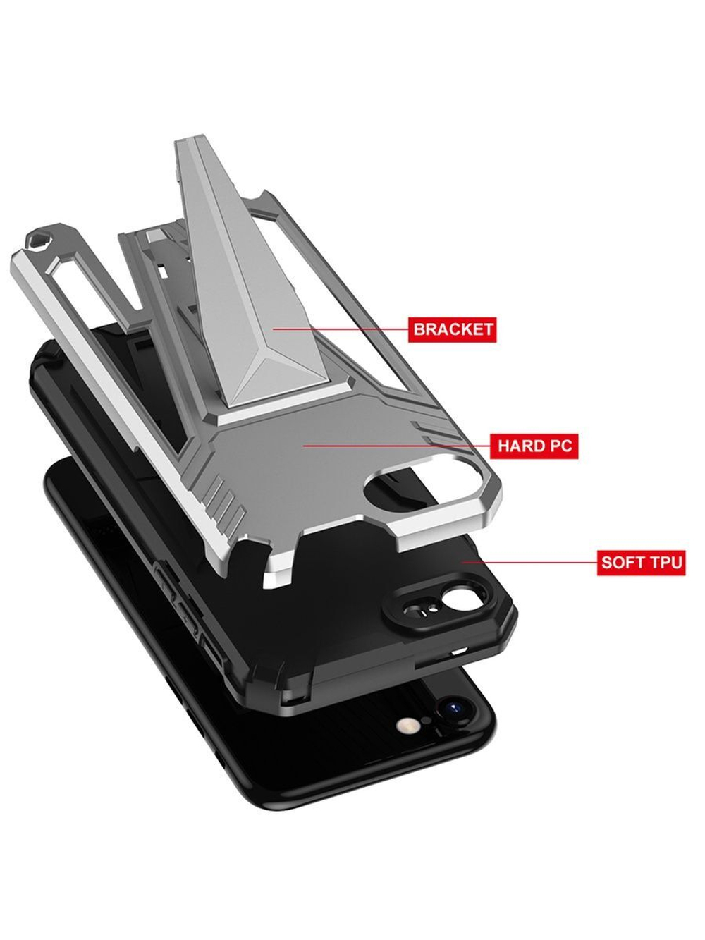 Чехол Rack Case для iPhone SE 2020 / SE 2022