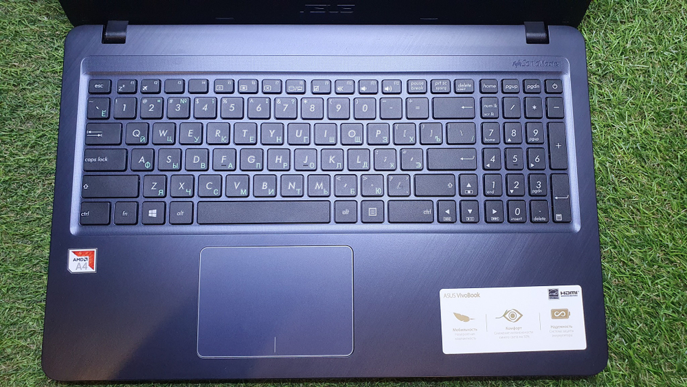 Ноутбук ASUS A4/4Gb/FHD/VivoBook X543BA-DM624/[90nb0iy7-m08710]/Windows 10