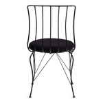 Стул LALITA (mod. 172) металл/ткань,  44 х 51.5 х 85 см, Black (черный)