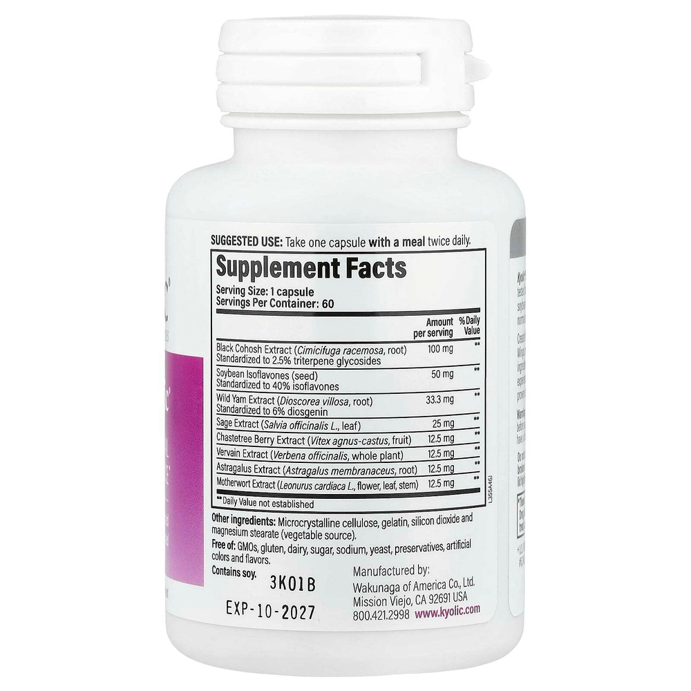 Kyolic, Estro-Logic®, 60 капсул