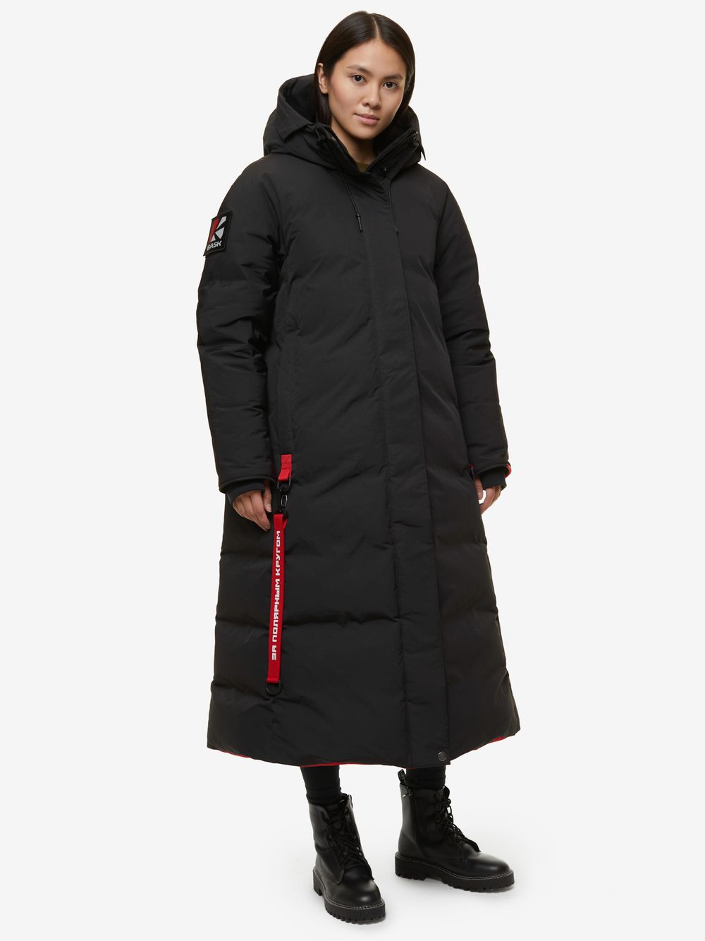 Пуховое женское пальто BASK YANA V2 черный