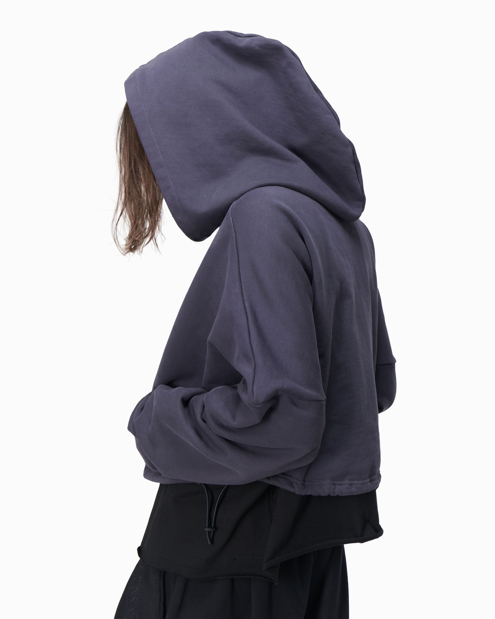 ZIP HOODIE PURPLE MEN