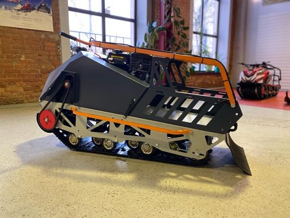 Мотобуксировщик БУРЛАК Пионер