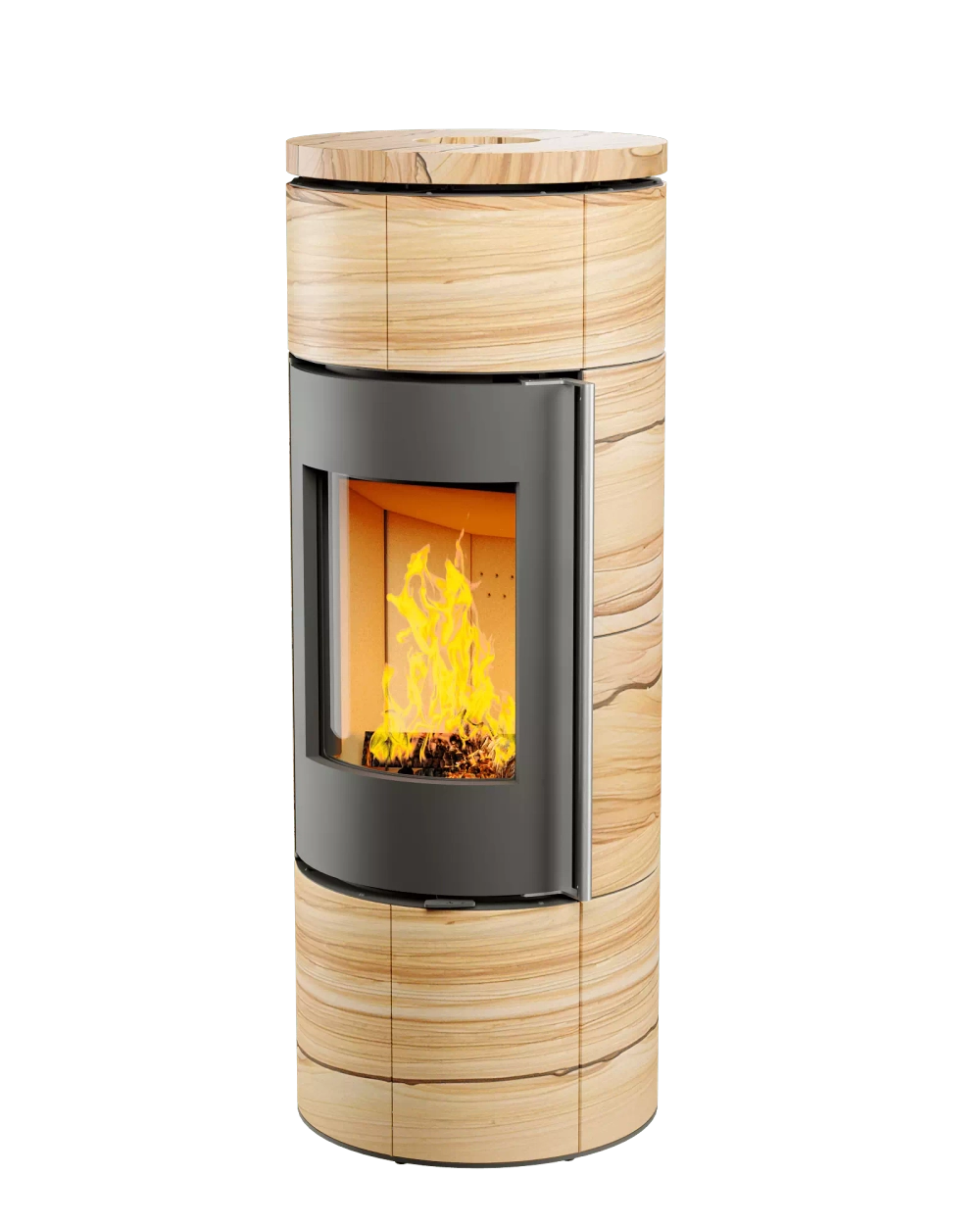 Печь-Камин АСТОВ R1.0 L K MAX