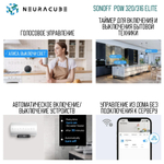 Умное WiFi Реле с контролем потребляемой мощности Sonoff POWR316D Elite, 16А/3500Ватт (Работает с Алисой)