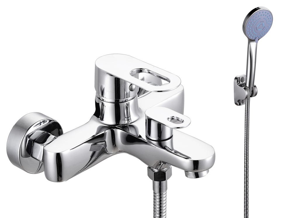 Смеситель для ванны V243531 однорычажный, короткий излив