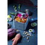 Ланч-бокс mb square светло-серый