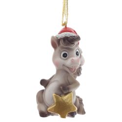 GAEM Фигурка декоративная подвесная "Лошадка", L4,5 W4 H7 см, 4в.