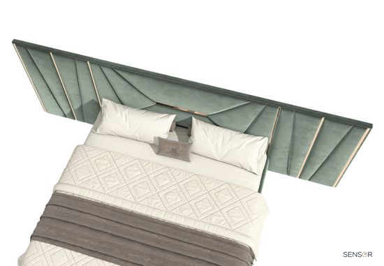 Кровать Платинум c широким изголовьем