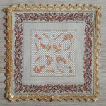 Декоративная сервировочная салфетка (26х26) Мила