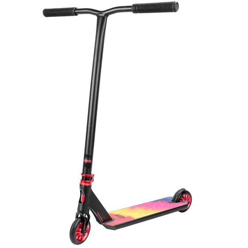 Самокат трюковой Fugo red 1/4 красный