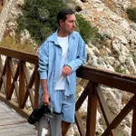 Шорты Смерч #4 Длинные Голубые