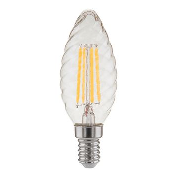 Светодиодная лампа свеча витая F 7W 4200K E14 прозрачный BLE1414 Elektrostandard