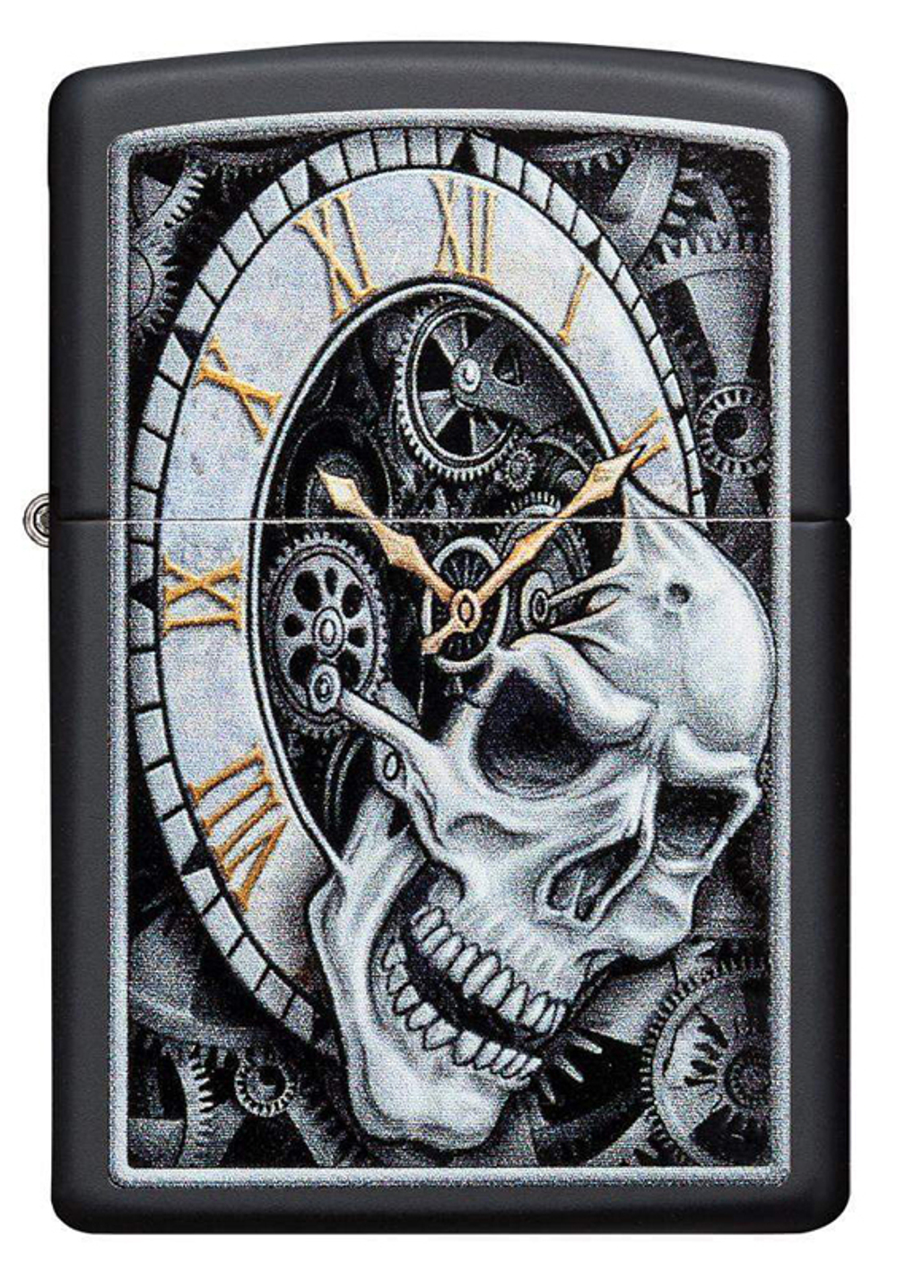 Зажигалка Skull Clock Design ZIPPO 29854