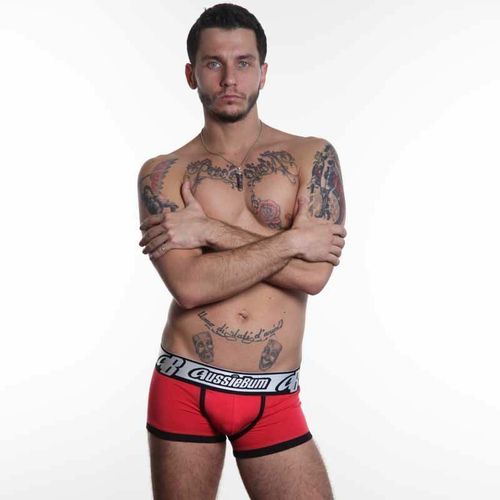 Мужские трусы хипсы Aussiebum Lightening Hip Red AB00110