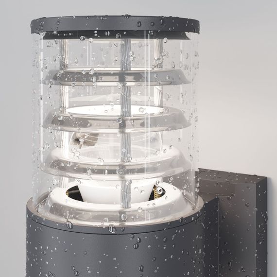 Настенный светильник Maytoni Outdoor O576WL-01GR