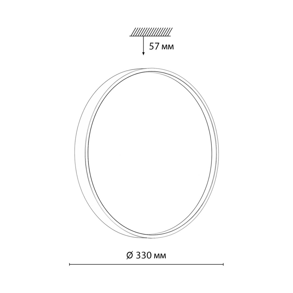 7745/CL COLOR SN 127 Светильник светодиодный потолочный пластик/белый/синий LED 30Вт 4000К D330 IP43 MAVIC