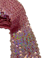 Тесьма эластичная пайтки ш-7см розовый. 1м