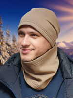 Шапка МИШЕЛЬ хлопковая утепленная