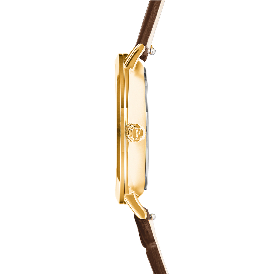 Комплект Coeur de Lion Gold-Brown (часы и браслет) 7652/53-1611