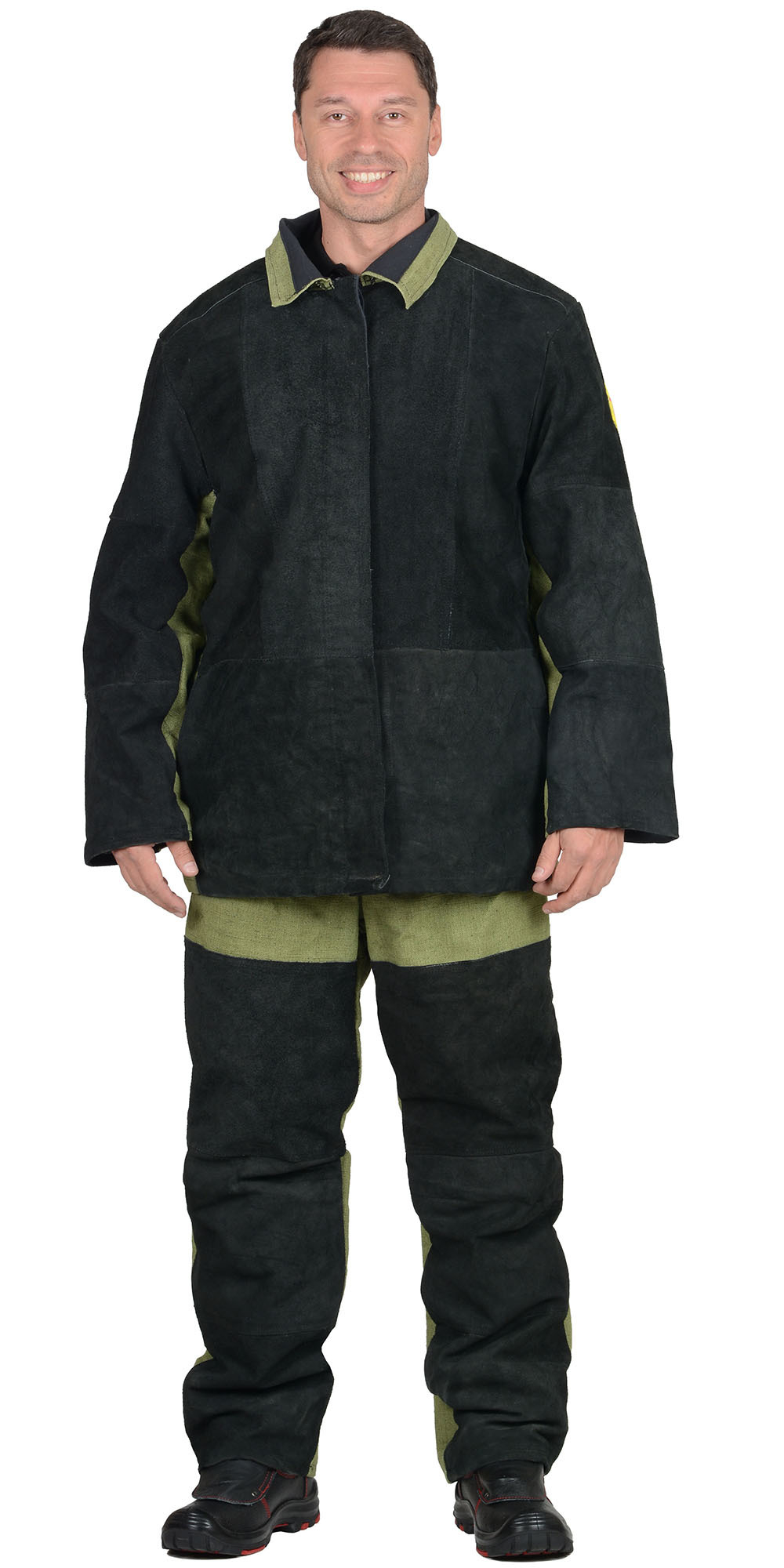 Костюм сварщика зимний со спилком утепленный