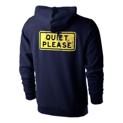 Мужская кофта теннисная Quiet Please Australia Road Sign Hoody Men - Dark Blue, Yellow
