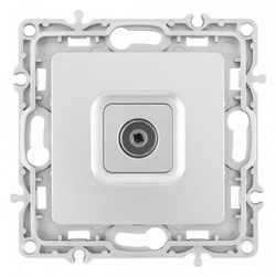 ТВ-розетка без рамки Arte Milano am-217 217.43-1.silver