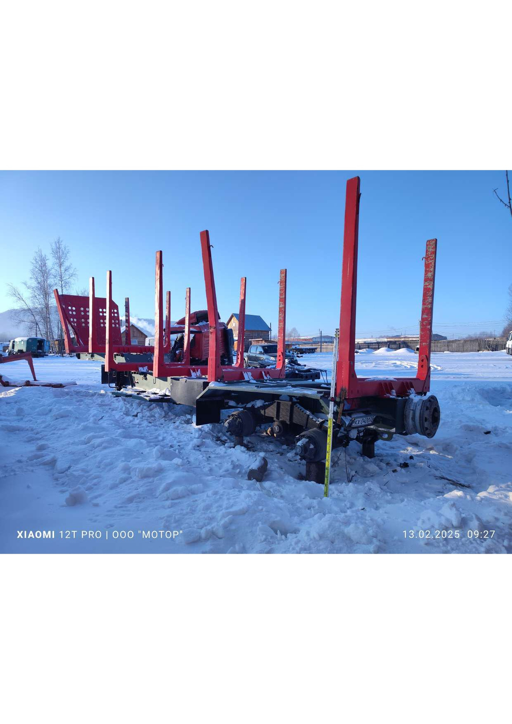 Сургутавтоприцеп 9462* Полуприцеп тяжеловоз 2 оси 946228 (Не раздвижной)
